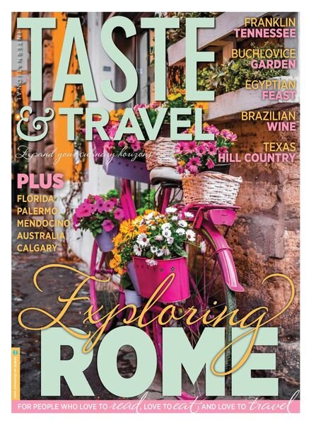 Taste & Travel International – June 2023 Cover