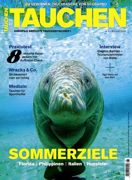 Tauchen – August 2023 Cover