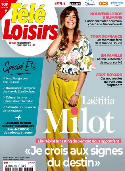 Tele Loisirs – 26 Juin 2023 Cover