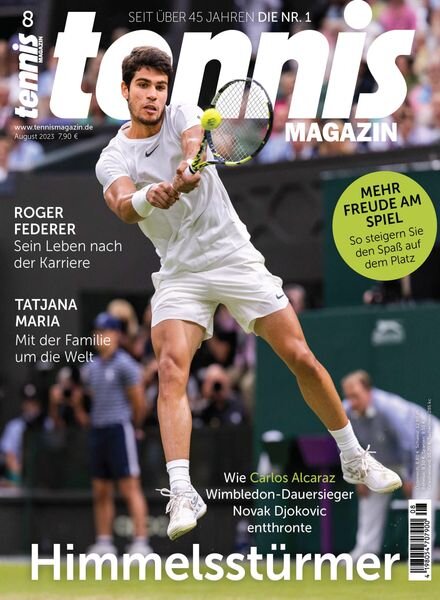 tennis Magazin – August 2023 Cover