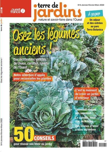 Terre de Jardins – Janvier-Mars 2022 Cover