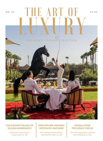 The Art of Luxury – July 2023 Cover