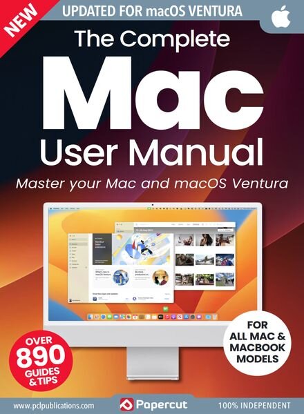 The Complete Mac User Manual – Issue 3 – 26 July 2023 Cover