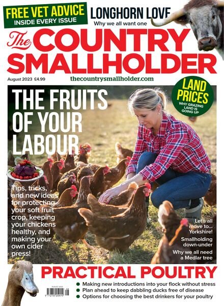 The Country Smallholder – August 2023 Cover