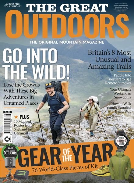 The Great Outdoors – August 2023 Cover