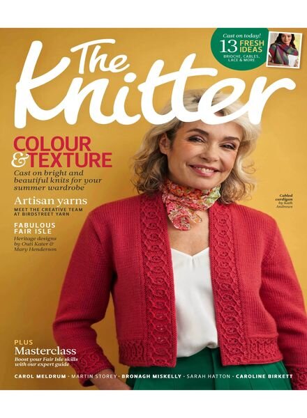 The Knitter – July 2023 Cover
