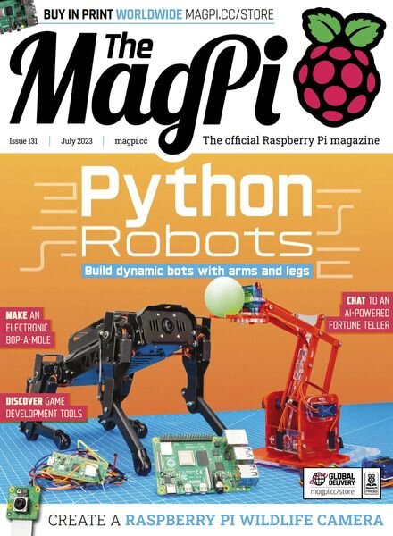 The MagPi – July 2023 Cover