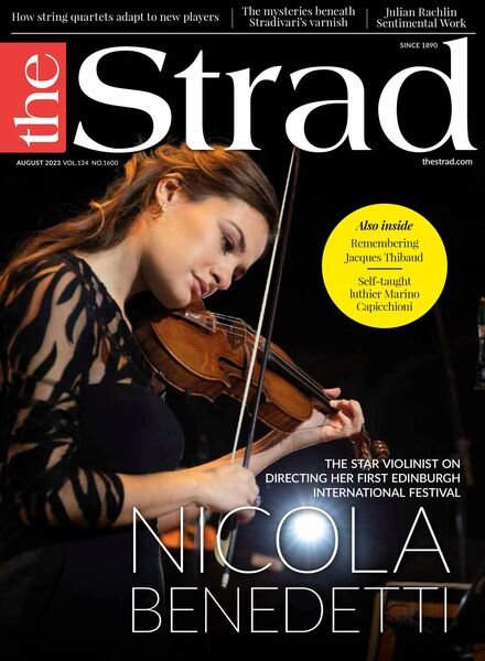The Strad – Issue 1600 – August 2023 Cover