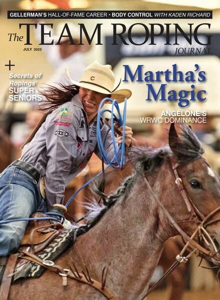 The Team Roping Journal – July 2023 Cover