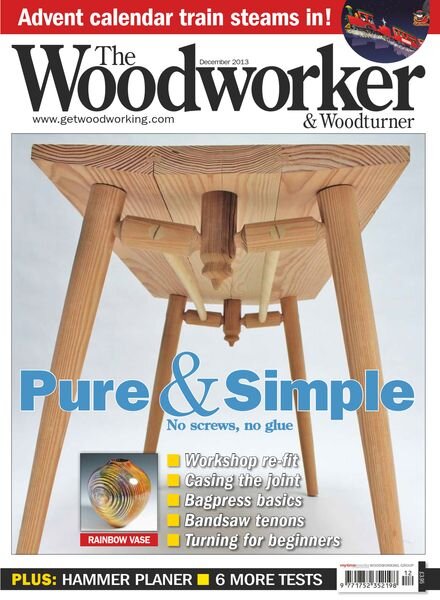 The Woodworker & Woodturner – December 2013 Cover