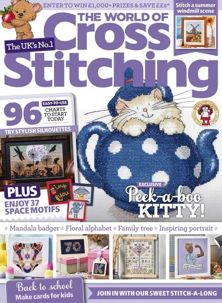 The World of Cross Stitching  – September 2023 Cover