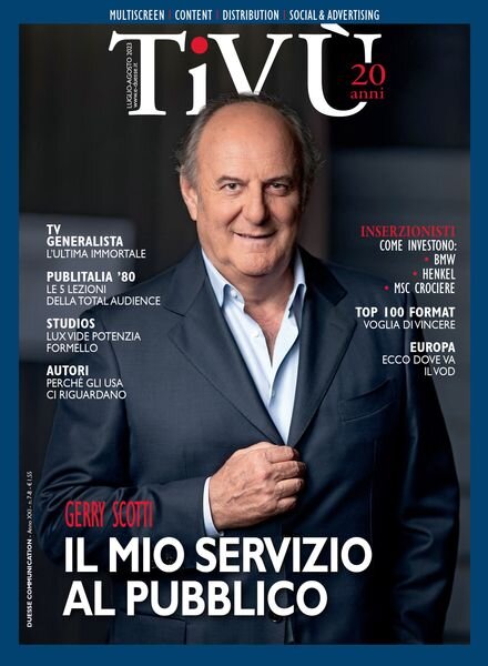 Tivu – Luglio-Agosto 2023 Cover