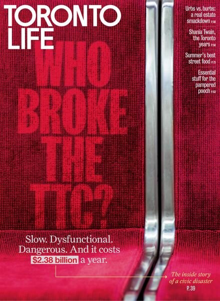 Toronto Life – July 2023 Cover