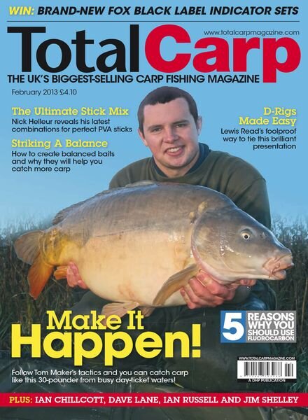 Total Carp – January 2013 Cover