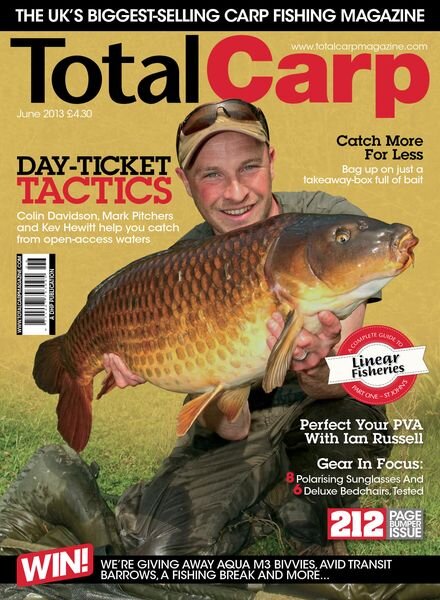 Total Carp – May 2013 Cover