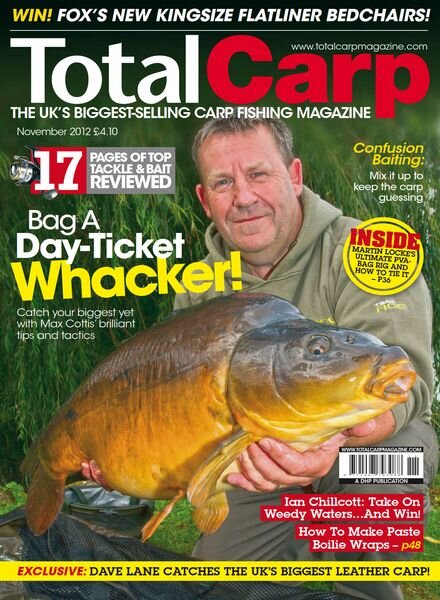 Total Carp – October 2012 Cover