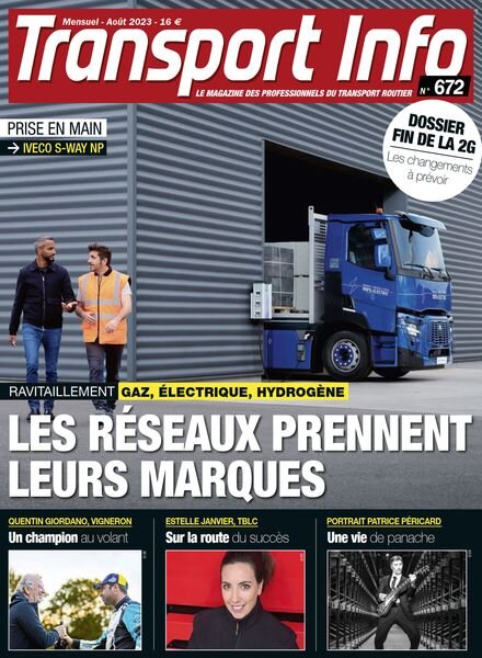 Transport Info – Aout 2023 Cover
