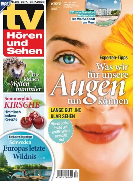 TV Horen und Sehen – 14 Juli 2023 Cover