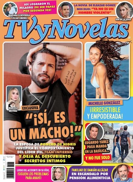 TVyNovelas Mexico – 17 julio 2023 Cover