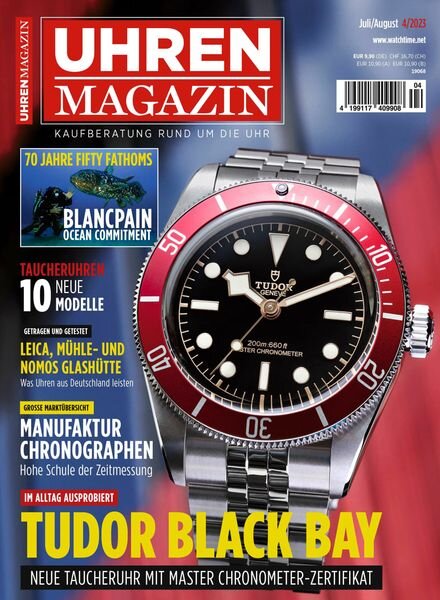 Uhren Magazin – Juli 2023 Cover