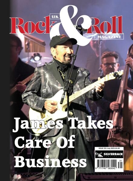 UK Rock & Roll Magazine – July 2023 Cover