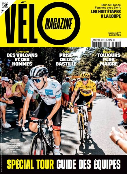 Velo Magazine – Juillet 2023 Cover