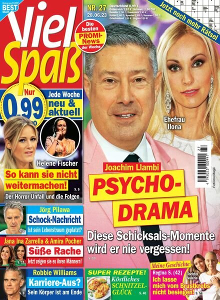 Viel Spass – 28 Juni 2023 Cover