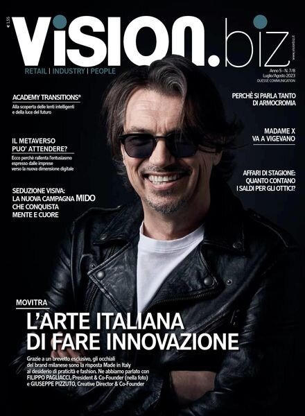 Visionbiz – Luglio-Agosto 2023 Cover