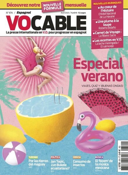 Vocable Espagnol – 28 juillet 2023 Cover
