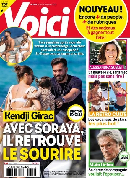Voici – 13 Juillet 2023 Cover
