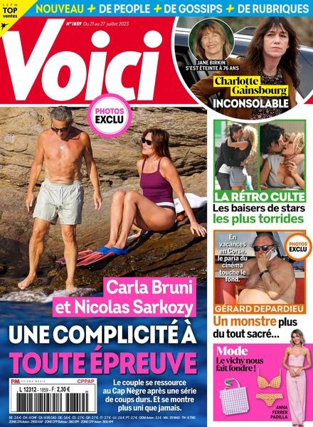 Voici – 21 Juillet 2023 Cover