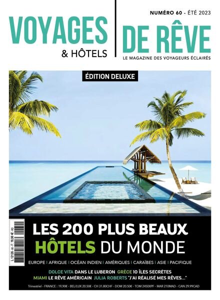 Voyages & Hotels de Reve – 01 juin 2023 Cover