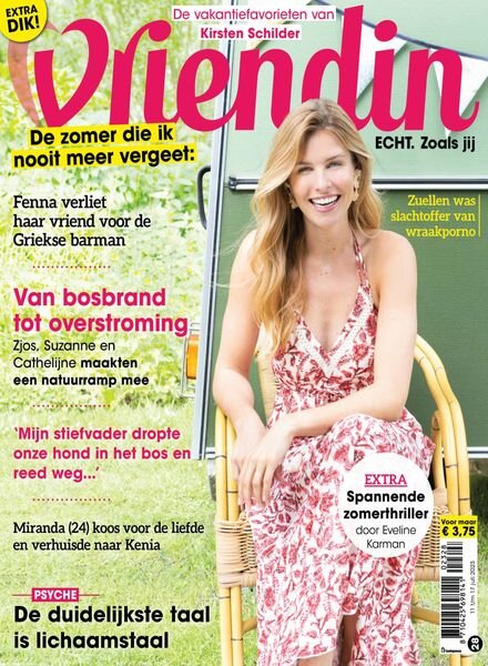 Vriendin – 11 juli 2023 Cover