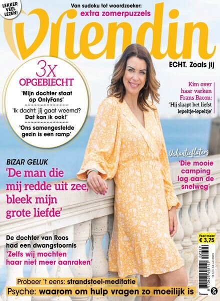 Vriendin – 18 juli 2023 Cover