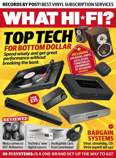 What Hi-Fi UK – September 2023 Cover