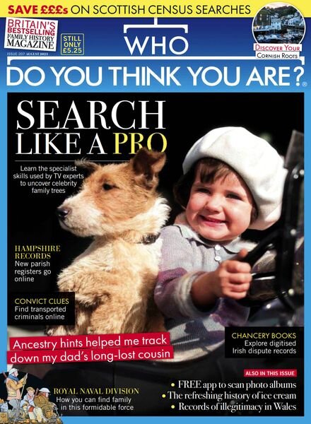 Who Do You Think You Are – August 2023 Cover