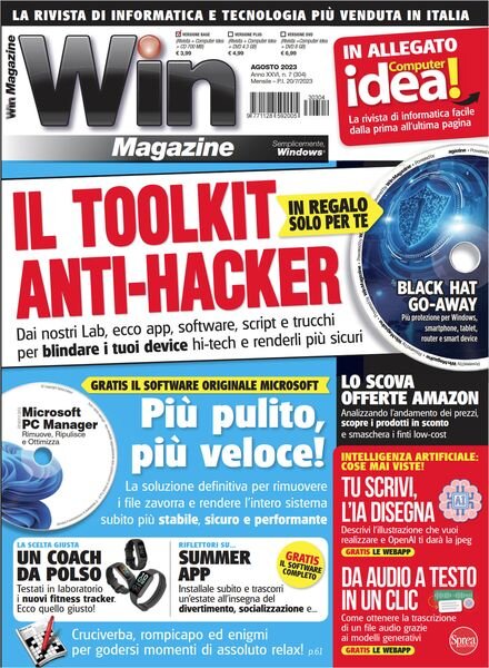 Win Magazine – Agosto 2023 Cover