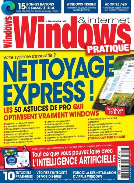 Windows & Internet Pratique – juillet 2023 Cover