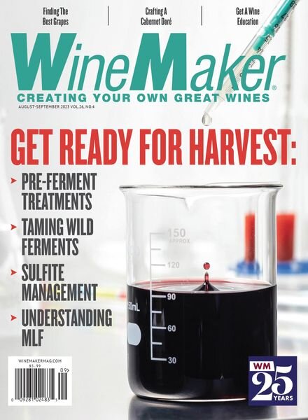 WineMaker – August 2023 Cover