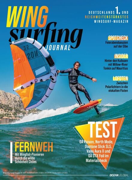 Wingsurfing Journal – Juni 2023 Cover