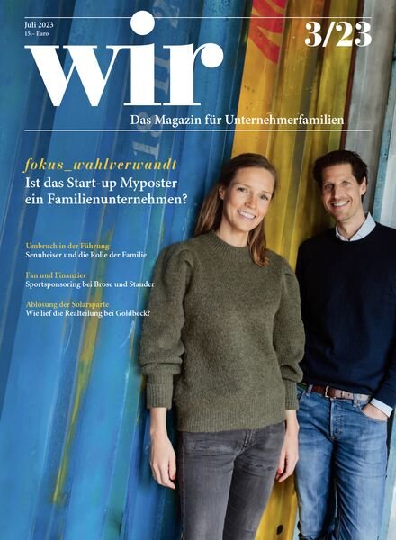 Wir – Juli 2023 Cover