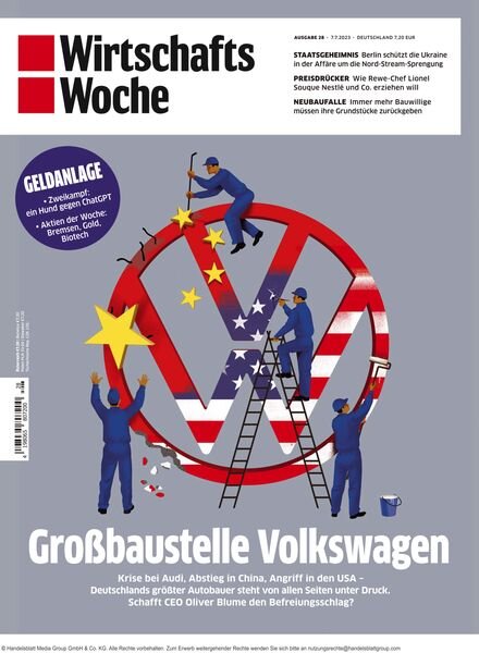 Wirtschaftswoche – Juli 2023 Cover