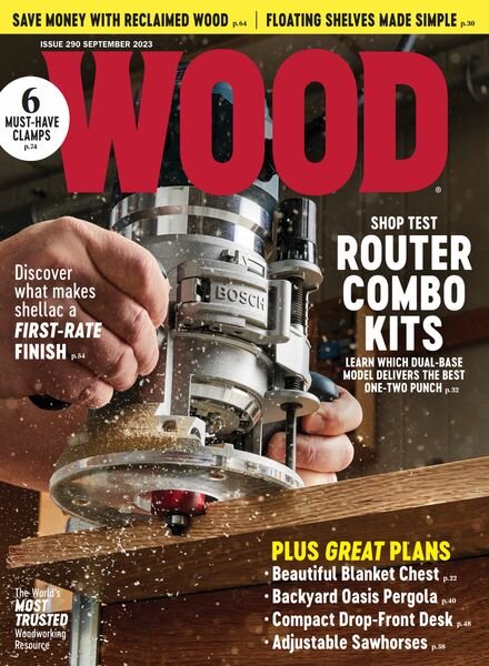 WOOD Magazine – September 2023 Cover