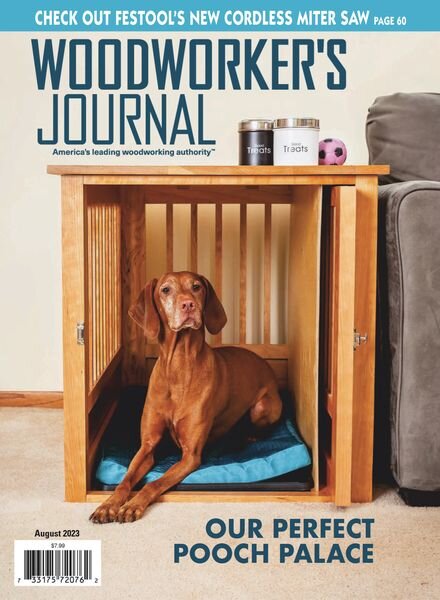 Woodworker’s Journal – August 2023 Cover