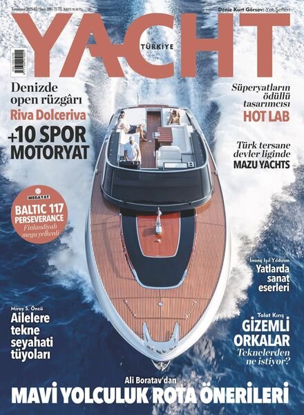 Yacht – Temmuz 2023 Cover