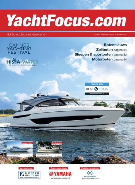 YachtFocus Magazine – 20 juli 2023 Cover