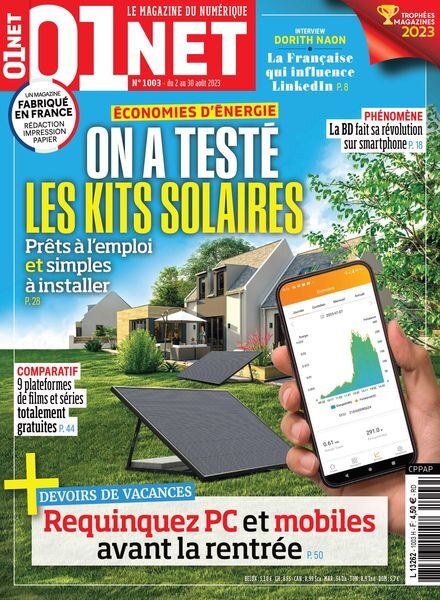 01net – 2 Aout 2023 Cover