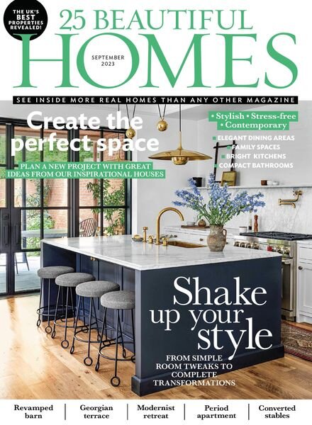 25 Beautiful Homes – Issue 289 – September 2023 Cover