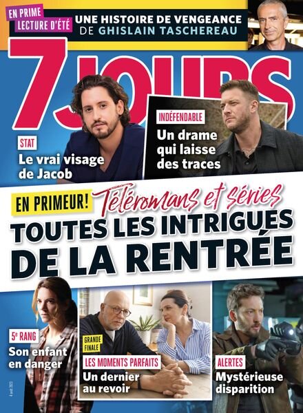 7 Jours – 4 Aout 2023 Cover
