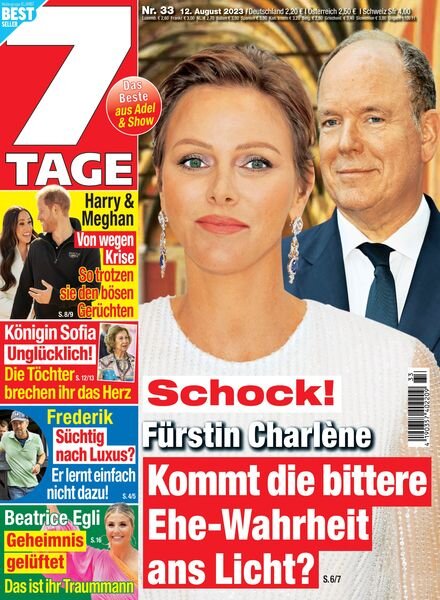 7 Tage – 12 August 2023 Cover